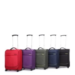 Decent Super-Light Trolley 50 Aubergine -Mode Tassen Winkel image 774