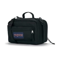 JanSport The Carryout Black -Mode Tassen Winkel image 7957