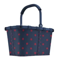Reisenthel Shopping Carrybag Frame Mixed Dots Red