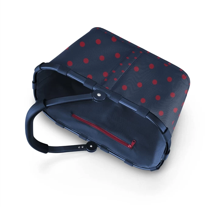 Reisenthel Shopping Carrybag Frame Mixed Dots Red 5 Reisenthel Shopping Carrybag Frame Mixed Dots Red - Image 5