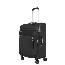 Travelite Miigo 4 Wheel Trolley M Expandable Black -Mode Tassen Winkel image 812