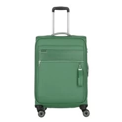 Travelite Miigo 4 Wheel Trolley M Expandable Green
