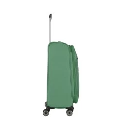 Travelite Miigo 4 Wheel Trolley M Expandable Green 10 Travelite Miigo 4 Wheel Trolley M Expandable Green -Mode Tassen Winkel image 818