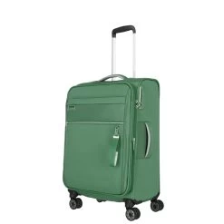 Travelite Miigo 4 Wheel Trolley M Expandable Green 11 Travelite Miigo 4 Wheel Trolley M Expandable Green -Mode Tassen Winkel image 819