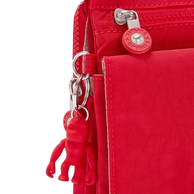 Kipling New Eldorado Crossbodytas Red Rouge 6 Kipling New Eldorado Crossbodytas Red Rouge - Afbeelding 6