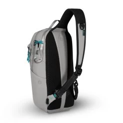 Pacsafe Eco 12L Sling Backpack Econyl Gravity Gray -Mode Tassen Winkel image 8307