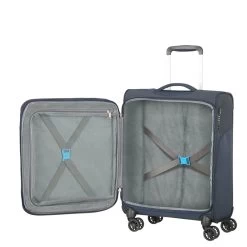 American Tourister Summerfunk Spinner 55 Expandable Navy -Mode Tassen Winkel image 834