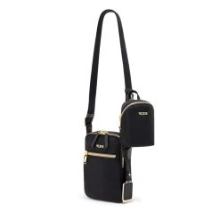 Tumi Voyageur Persia Crossbody Black/gold -Mode Tassen Winkel image 8363