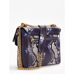 Guess Shenny Convertible Xbody Flap Blue -Mode Tassen Winkel image 8446