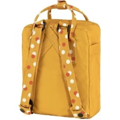 Fjallraven Kanken Mini Ochre-confetti Pattern -Mode Tassen Winkel image 8616