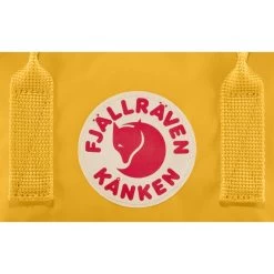 Fjallraven Kanken Mini Ochre-confetti Pattern -Mode Tassen Winkel image 8621