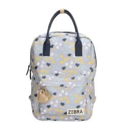 Zebra Trends Girls Rugzak Flower Lila