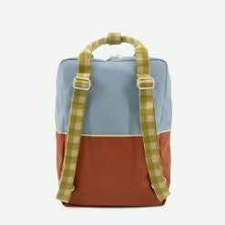 Sticky Lemon Colourblocking Backpack Large Blueberry Willow Brown Pear Green -Mode Tassen Winkel image 8656
