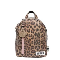 Zebra Trends Girls Rugzak S Leo Camel Pink