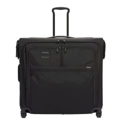 Tumi Alpha Extended Trip 4 Wheel Garment Bag Black