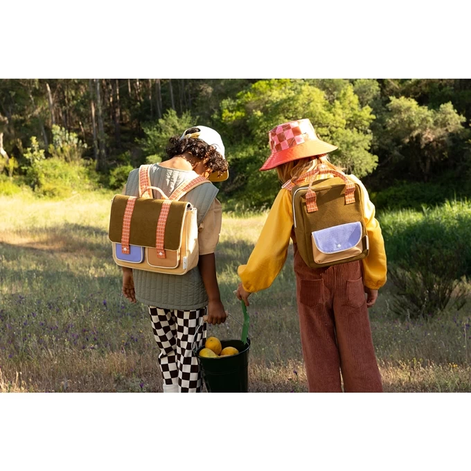 Sticky Lemon Farmhouse Backpack Small Corduroy Soil Green 4 Sticky Lemon Farmhouse Backpack Small Corduroy Soil Green - Image 4