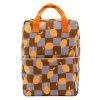 Sticky Lemon Farmhouse Backpack Large Checkerboard Lemons