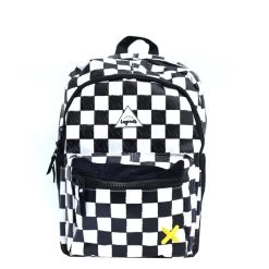 Little Legends Checkerboard Backpack L Zwart/wit
