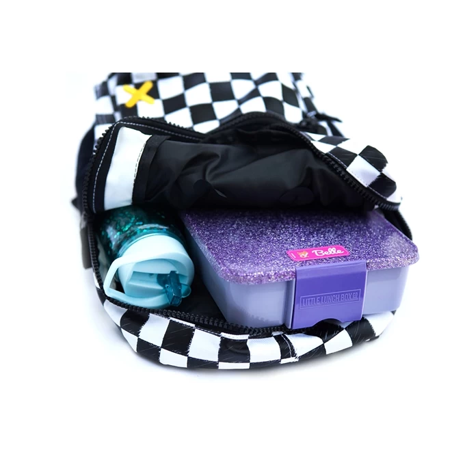 Little Legends Checkerboard Backpack L Zwart/wit 5 Little Legends Checkerboard Backpack L Zwart/wit - Image 5
