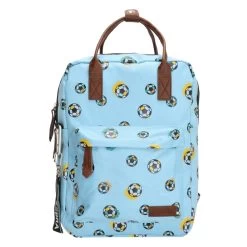 Zebra Trends Boys Rugzak Voetbal Licht Blauw
