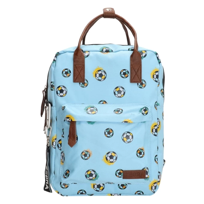 Zebra Trends Boys Rugzak Voetbal Licht Blauw 1 Zebra Trends Boys Rugzak Voetbal Licht Blauw