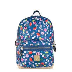 Pick & Pack Field Flower Backpack M Navy