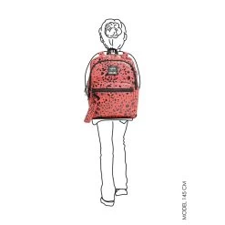 Little Legends X CarlijnQ Spotted Animal Backpack Roestbruin/rood -Mode Tassen Winkel image 9007