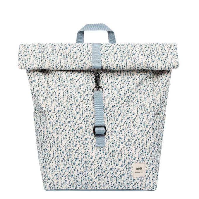 Lefrik Roll Mini Backpack Printed Flowers 1 Lefrik Roll Mini Backpack Printed Flowers