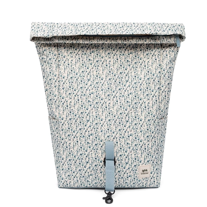 Lefrik Roll Mini Backpack Printed Flowers 4 Lefrik Roll Mini Backpack Printed Flowers - Image 4