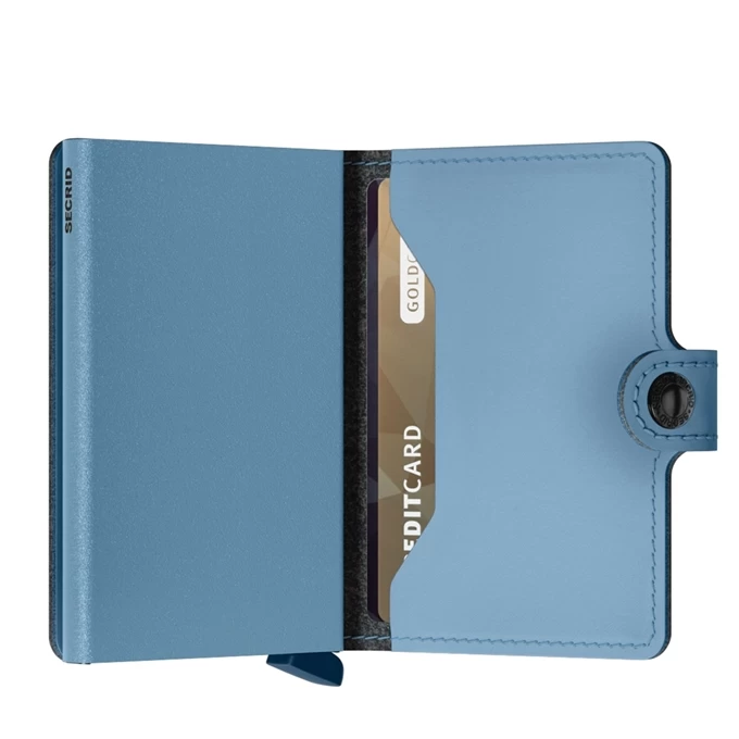 Secrid Miniwallet Portemonnee Yard Powder Sky Blue 4 Secrid Miniwallet Portemonnee Yard Powder Sky Blue - Image 4