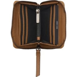 Burkely Mystic Maeve Small Zip Around Wallet Cognac -Mode Tassen Winkel image 9264