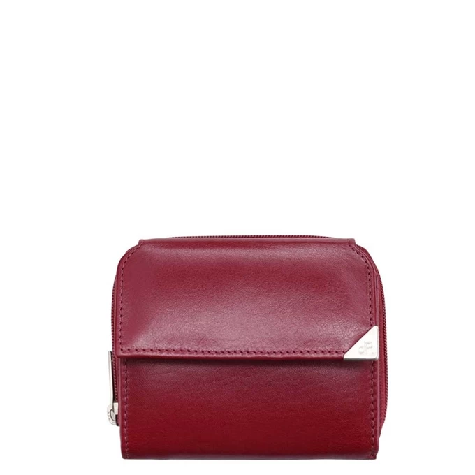 DR Amsterdam Toronto Portemonnee RFID Met Rits Red 1 DR Amsterdam Toronto Portemonnee RFID Met Rits Red