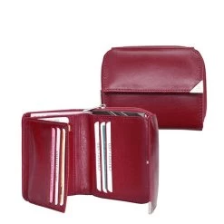 DR Amsterdam Toronto Portemonnee RFID Met Rits Red 5 DR Amsterdam Toronto Portemonnee RFID Met Rits Red -Mode Tassen Winkel image 9267