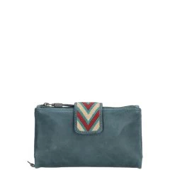 Micmacbags Friendship Portemonnee Jeansblauw