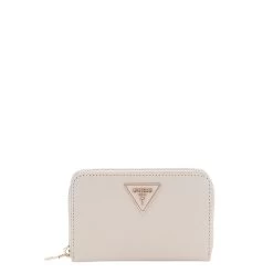 Guess Laurel Slg Medium Zip Around Stone