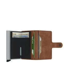 Secrid Miniwallet Portemonnee Vintage Cognac -Mode Tassen Winkel image 9368