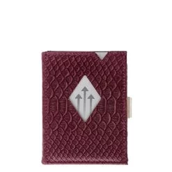 Exentri Leather Wallet RFID Purple Cobra