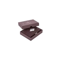 Exentri Leather Wallet RFID Purple Cobra -Mode Tassen Winkel image 9382