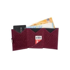 Exentri Leather Wallet RFID Purple Cobra -Mode Tassen Winkel image 9383