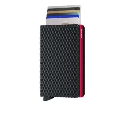 Secrid Slimwallet Portemonnee Cubic Black / Red -Mode Tassen Winkel image 9388