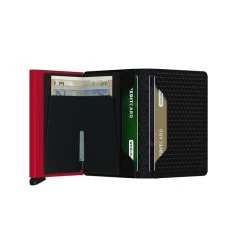 Secrid Slimwallet Portemonnee Cubic Black / Red -Mode Tassen Winkel image 9389
