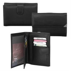 DR Amsterdam Toronto Dames Portemonnee 8cc Black -Mode Tassen Winkel image 9392