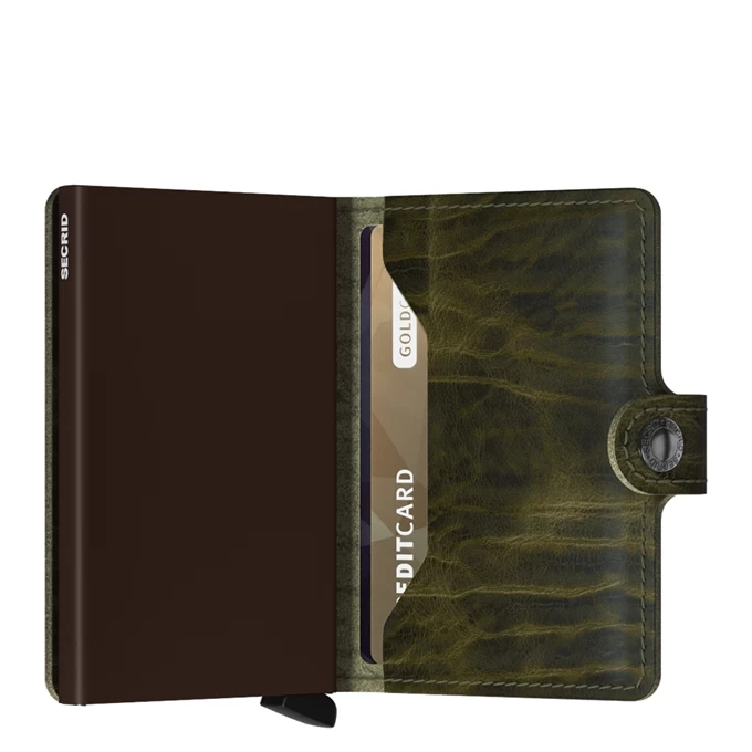 Secrid Miniwallet Portemonnee Dutch Martin Olive 3 Secrid Miniwallet Portemonnee Dutch Martin Olive - Image 3