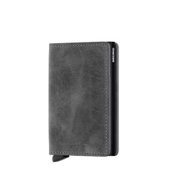 Secrid Slimwallet Portemonnee Vintage Grey / Black