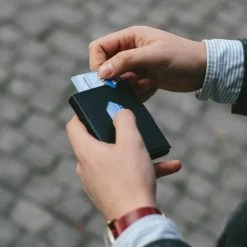 Exentri Leather Wallet RFID Hazelnut -Mode Tassen Winkel image 9452