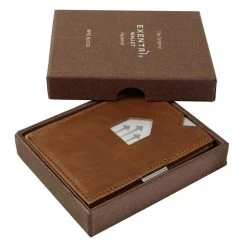 Exentri Leather Wallet RFID Hazelnut -Mode Tassen Winkel image 9454