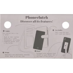 Micmacbags Porto Portemonnee / Telefoonhoesje Zwart -Mode Tassen Winkel image 9466