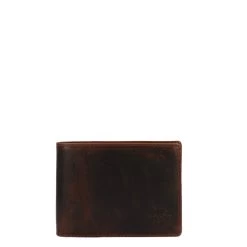 Bear Design Vegas Billfold Brown2