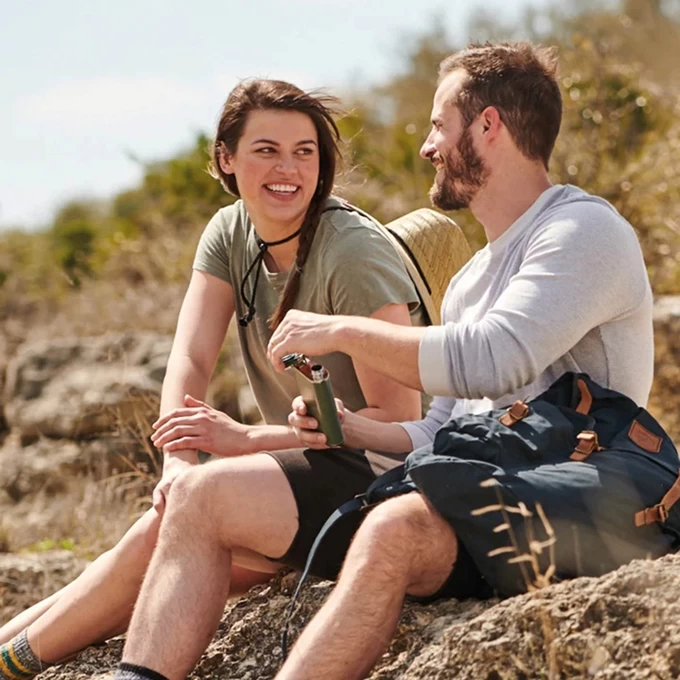Stanley The Easy-Fill Wide Mouth Flask 0.23L Matte Black Pebble 2 Stanley The Easy-Fill Wide Mouth Flask 0.23L Matte Black Pebble - Image 2