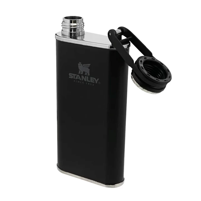 Stanley The Easy-Fill Wide Mouth Flask 0.23L Matte Black Pebble 3 Stanley The Easy-Fill Wide Mouth Flask 0.23L Matte Black Pebble - Image 3